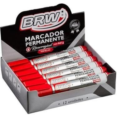 Imagem de Pincel Marcador Permanente Linha Prime Recarregavel Vm. - BRW