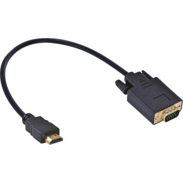 Imagem de Cabo Conversor Hdmi X Vga 1080i 30cm - VINIK