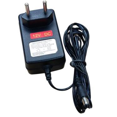 Imagem de Fonte 12v 1.5a Bivolt Chaveada Fita Led Cftv Modem P4 - Genérica