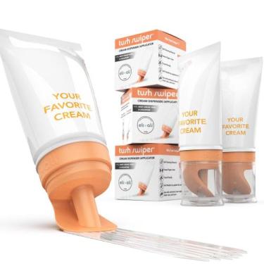 Imagem de Aplicador de creme para assaduras Eli & Ali Tush Swiper Orange, pacote