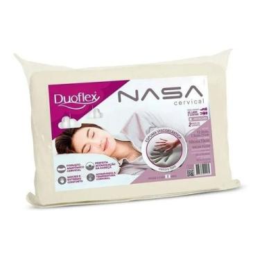 Imagem de Travesseiro Duoflex Nasa cervical 68cm x 48cm