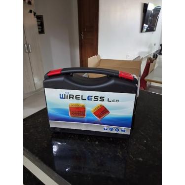 Imagem de Lanterna LED Sem Fio para Carretinha, Recarregável, com Fixação Magnética.