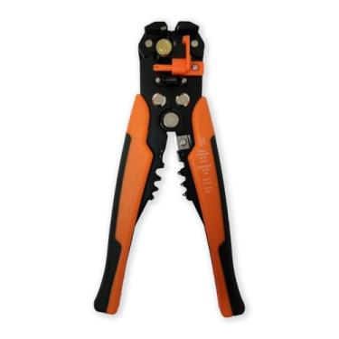 Imagem de QD, Descascador de fios, desencapador de cabos de 20 cm auto-ajustável, crimpador automático 3 em 1, ferramenta de descascar cabos, ferramenta de descascar fios automática, alicate de descascar fios - Laranja