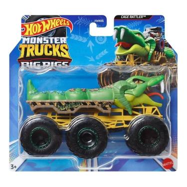 Imagem de Hot Wheels Super Caminhão Monster Truck Big Rigs Mattel Hvn8