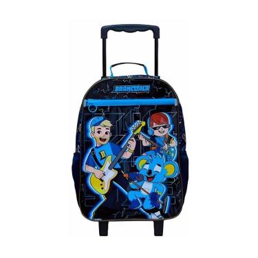 Imagem de Mochila de Rodinhas Sem Alças Dermiwill Brancoala Preto