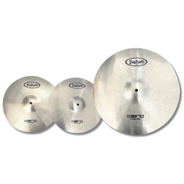 Imagem de Kit Pratos Hero Par Chimbal 14 + Ataque Crash 16