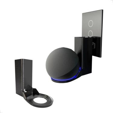 Imagem de 2X Suporte Tomada Parede Amazon Alexa Echo Dot 4 E 5 Gerac