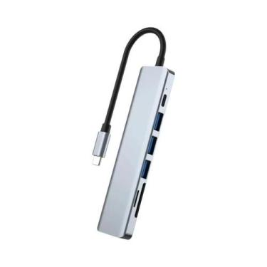 Imagem de Hub USB-C 4K HDMI Com Leitor De Cartão SD/TF, USB 3.0/2.0 E Dock De Ca