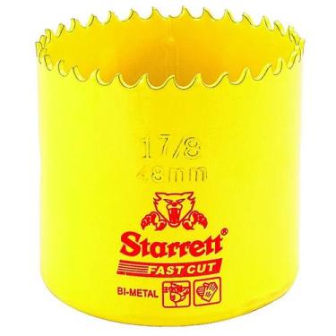 Imagem de Serra Copo Bi-Metal 48mm 1.7/8" Fast Cut Starrett FCH0178-G
