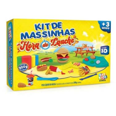 Imagem de Massa para Modelar Criativa ART KIDS Hora do Lanche 200G - Acrilex