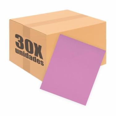 Imagem de Kit Com 30 Placas De Eva Escolar Seller - 48cm X 40cm, Pink