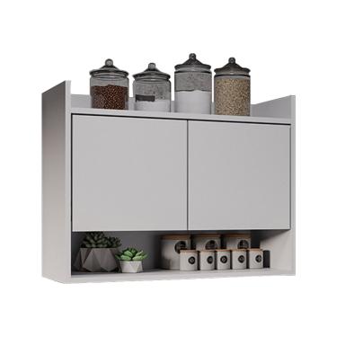 Imagem de Armário de Cozinha Aéreo 70,5 cm Com Nicho Colin M12 - D'Rossi