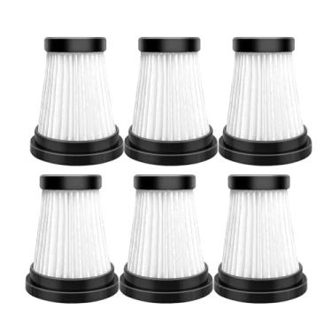 Imagem de HEPA Filter Compatible With MOOSOO K12 K12 Pro K13 Compatible With Genius Invictus One 1.0 X7 2.0 Vacuum Cleaner Replacement(6 Pcs)