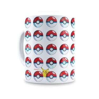 Imagem de Caneca de Ceramica Pokemon Pikachu 325 Ml - Pomps Geek