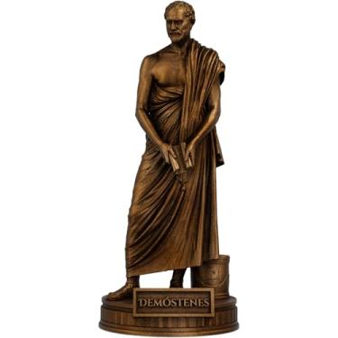 Imagem de Estátua Demóstenes - Orador Grego (Cor Cobre Antigo)