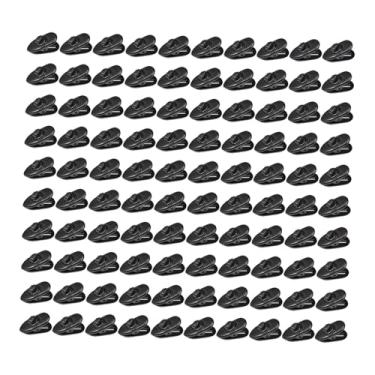 Imagem de KiBcsLic 100 peças de clipes para fio de fone de ouvido, suportes para cabo de fone de ouvido, acessórios para de ouvido, substituição de grampos giratórios de, Style a