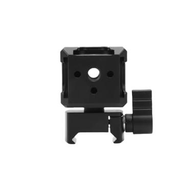 Imagem de Luqeeg Suporte Universal para Câmera com 3 Encaixes para Sapata Fria com Rosca de 1/4" Suporte de Extensão para Gaiola de Câmera Estabilizador Microfones para Smartphone