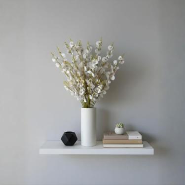 Imagem de 10 Galhos de orquídea flor artificial atacado Decoração de Sala Preços