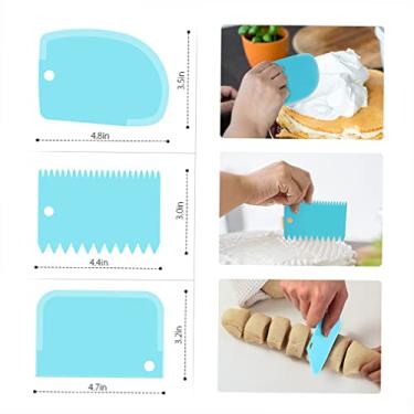 Imagem de Kit de Acessórios para Decoração Bolo com 102 Peças Pontas Gelo Saco Massa Unhas Flores Caneta Espátula Ferramentas Forno Cupcakes Cookies Pastel