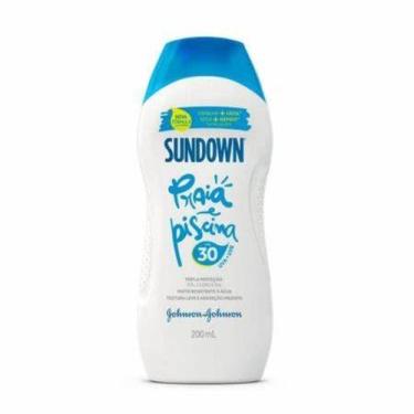 Imagem de Protetor Solar Sundown Praia e Piscina FPS30 200ml - JOHNSON E JOHNSON