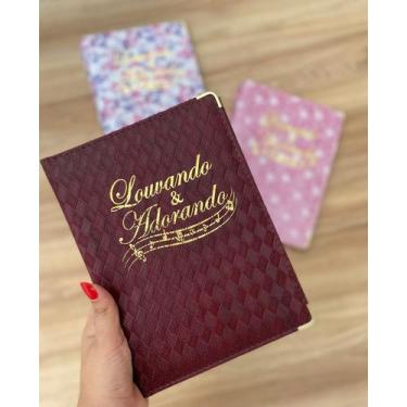 Imagem de Pasta de louvor coral de igrejas - SEM MARCA, VINHO QUAD