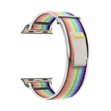 Imagem de Pulseira De Nylon Trail Loop De 49mm Para Apple Watch Ultra 2 42/46mm 