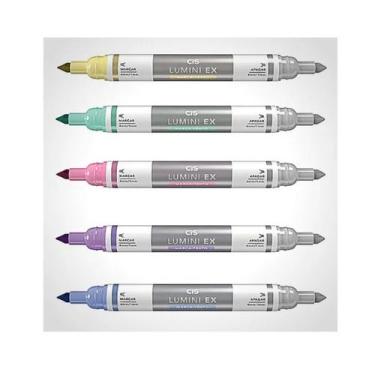 Imagem de Marca Texto CIS Lumini-Ex Apágavel Unitário, Verde Olivia