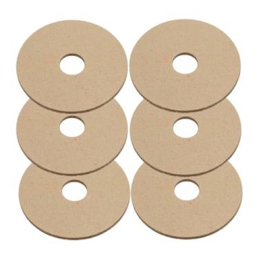 Imagem de Bothyi Conjunto de 6 arruelas de fibra para cortador de grama 421200 285-959, peça para máquina de jardinagem/jardim, fácil instalação 285-960 para