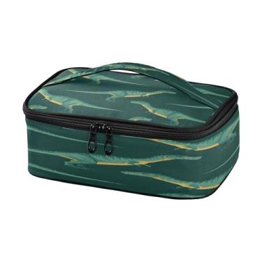 Imagem de Burbuja Lancheira com isolamento de dinossauro para homens e mulheres, mini lancheira reutilizável Lancheira portátil com alça para trabalho, viagem, piquenique