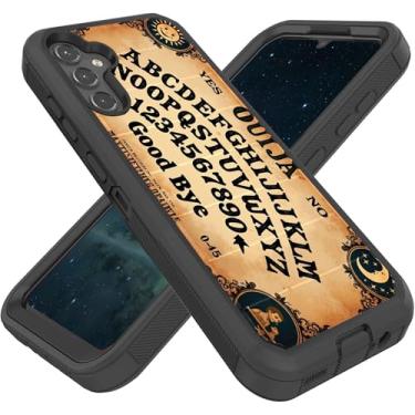 Imagem de FGDRFGRW Projetada para Galaxy S25 FE 6,7 polegadas, resistente, resistente e durável, capa protetora de camada dupla híbrida à prova de choque, placa Ouija