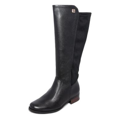 Imagem de Bota Pegada Montaria Couro Com Lycra 282063 Cor:Preto;Tamanho:40