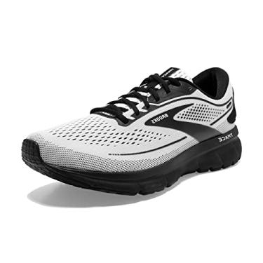 Imagem de Brooks Tênis de corrida masculino Trace 2 Neutral, Branco/preto, 13