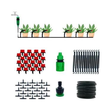 Imagem de Sistema de Irrigação por Gotejamento para Estufa (10m-30m) - Faça Você