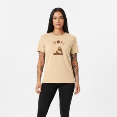 Imagem de Camiseta Feminina Algodão Premium PILATES LUAS Treino-Feminino