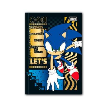 Imagem de Caderno brochura universitario sonic 80 folhas - tilibra