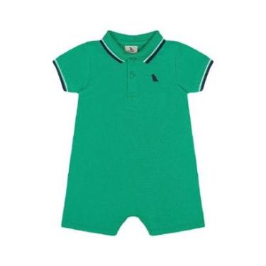 Imagem de Macaquinho Polo Bebê Piquet Elastano Quimby-Masculino