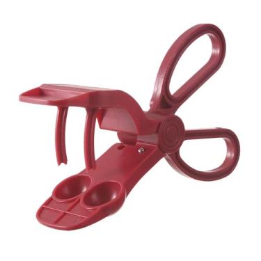 Imagem de Baoblaze Descaroçador de Cerejas, Tesoura Tipo Prensa para Fazer Geleia, Ferramenta para Remover Caroços de Frutas e Economizar Espaço na Cozinha, Vermelho