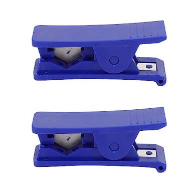 Imagem de SPYMINNPOO Cortador de Mangueira de Bicicleta ABS + Metal 2 PCS Ferramenta de Tesoura RL202 Com Lâmina Sobressalente para Mangueira de Plástico PVC PU Tubo Não Metálico Com Menos de 10 Mm de