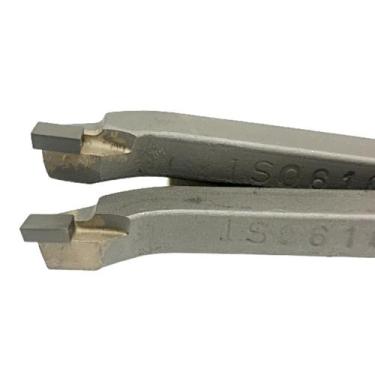 Imagem de Kit 2 ferramenta soldada p/ torno iso 6 q10 d k10 - SENA TOOLS