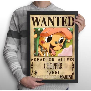 Imagem de Quadro Procura-se Chopper - One Piece (Tamanho A3) - Shimai