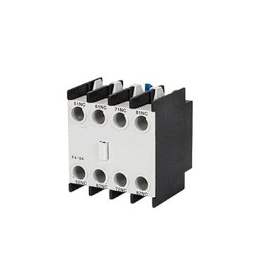 Imagem de Blocos de contato auxiliares do contator CA F4-02 F4-22 F4-11 F4-13 Contator correspondente CJX2 2N/O+2N/C F4-20 (Cor: 4NC)