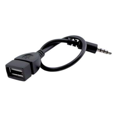 Imagem de Adaptador P2 X Usb Conversor De Áudio Portátil Kapbom KAP-UH039 - NoBr