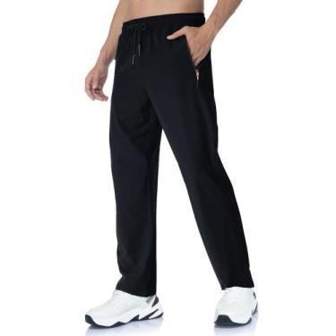 Imagem de Pantalones Jogger Rapoo Deportivos de Secado Rápido Negro 3XL