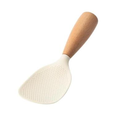 Imagem de Colher De Silicone Resistente a Altas Temperaturas Antiaderente E Anti