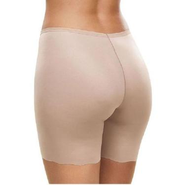 Imagem de Bermuda Modeladora Virtuel Microfibra Demillus 94498, Bege rosado, EG