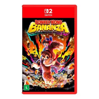 Imagem de Jogo Donkey Kong Bananza Nintendo Switch 2 Mídia Física