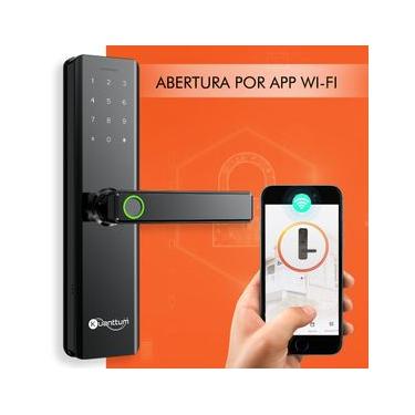 Imagem de Fechadura Digital Biométrica Kuanttum Beta PRO