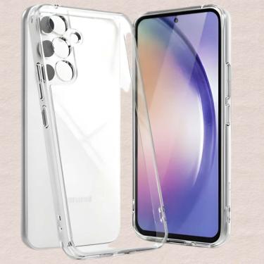 Imagem de Capinha TPU Transparente Anti Impacto Compatível com Samsung Galaxy A06 A34 A54 A55 A16 S23 S24