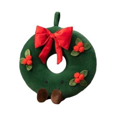 Imagem de Meias De Natal De Pelúcia Em Formato De Biscoito De Gengibre, Cabana D