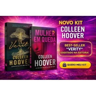 Imagem de Kit Colleen Hoover Thriller Psicológico Mulher em Queda Lançamento + V
